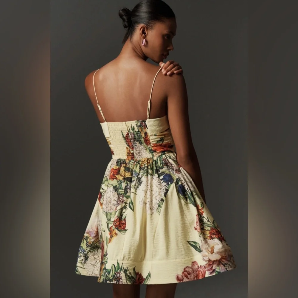 NWT, Maeve Sleeveless Fit & Flare Floral Mini Dress size XL - Picture 2 of 11